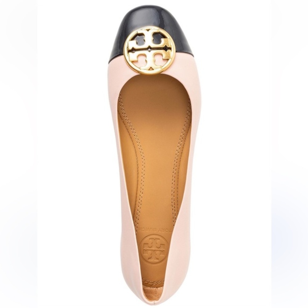 Tory Burch Chelsea Leather Cap Toe ballet flats